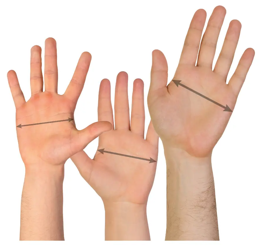 Как правильно выбрать размер одноразовой перчатки.